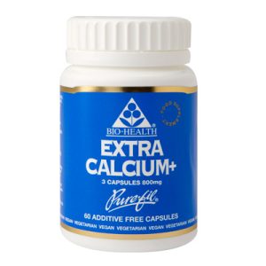BIO HEALTH Calcium Caps 60's - with Magnesium, Zinc and Vit D