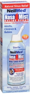 NeilMed NasaMist Isotonic Sterile Saline Spray Canister 2.53oz (75mL)