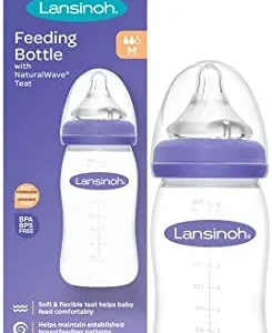 LANSINOH FEEDING BOTTLE 240ML 1s