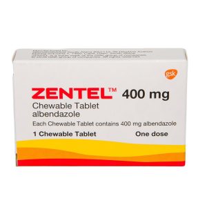 ZENTEL 400MG (ALBENDAZOLE) TABLET