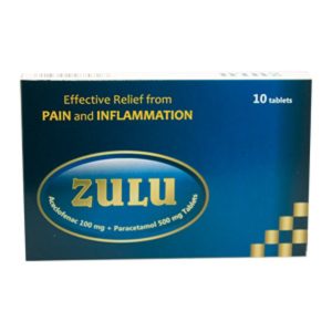 Zula Inj ZULU MR TABLETS 20S - Family Drugmart Kenya