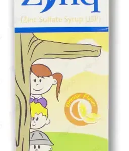 ZYNQ 20MG/5ML SYRUP (ZINC SULPHATE) 60ML