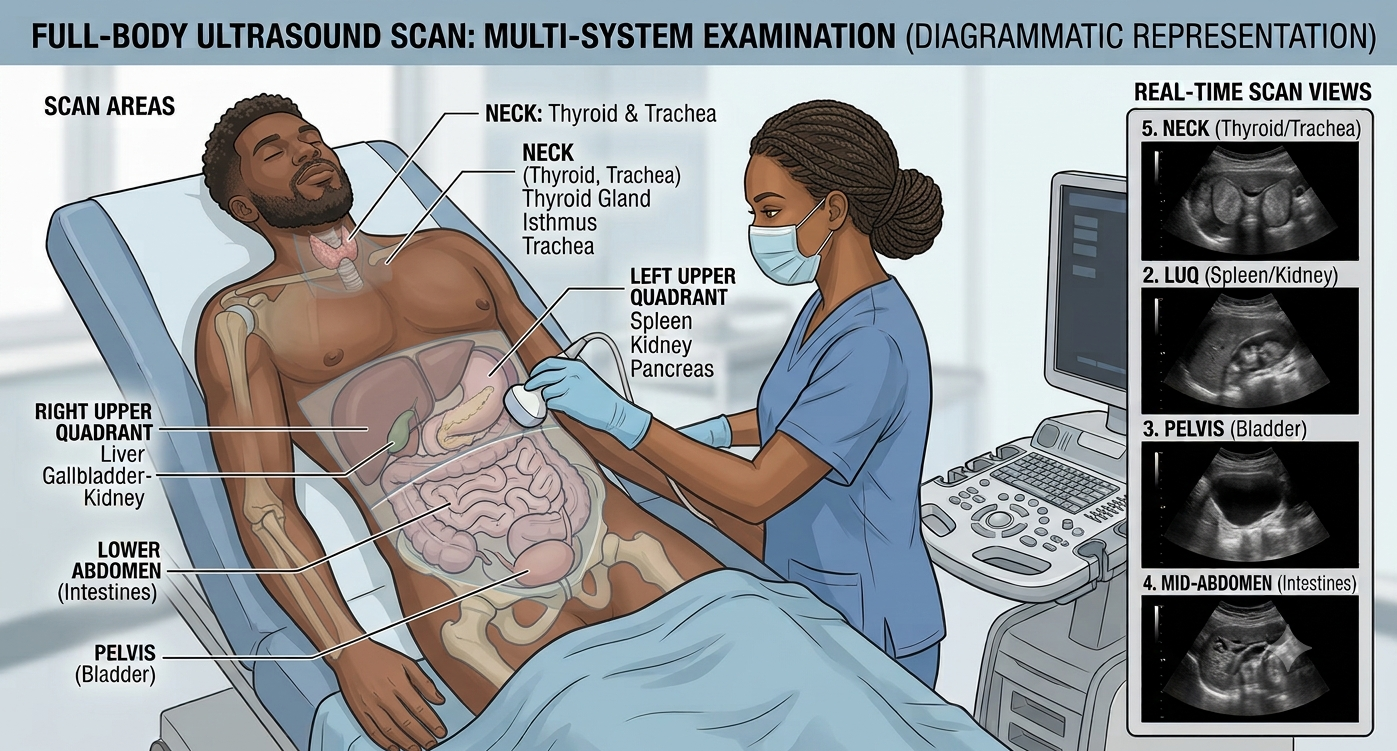 Full Body Ultrasound Scan at Your Home – Home Diagnostic Services