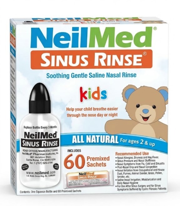 Neilmed sinus rinse kids kit + 60sachets