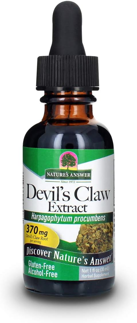 Nature’s Answer Devil’s Claw Root Liquid Extract – Alcohol-Free (30ml)